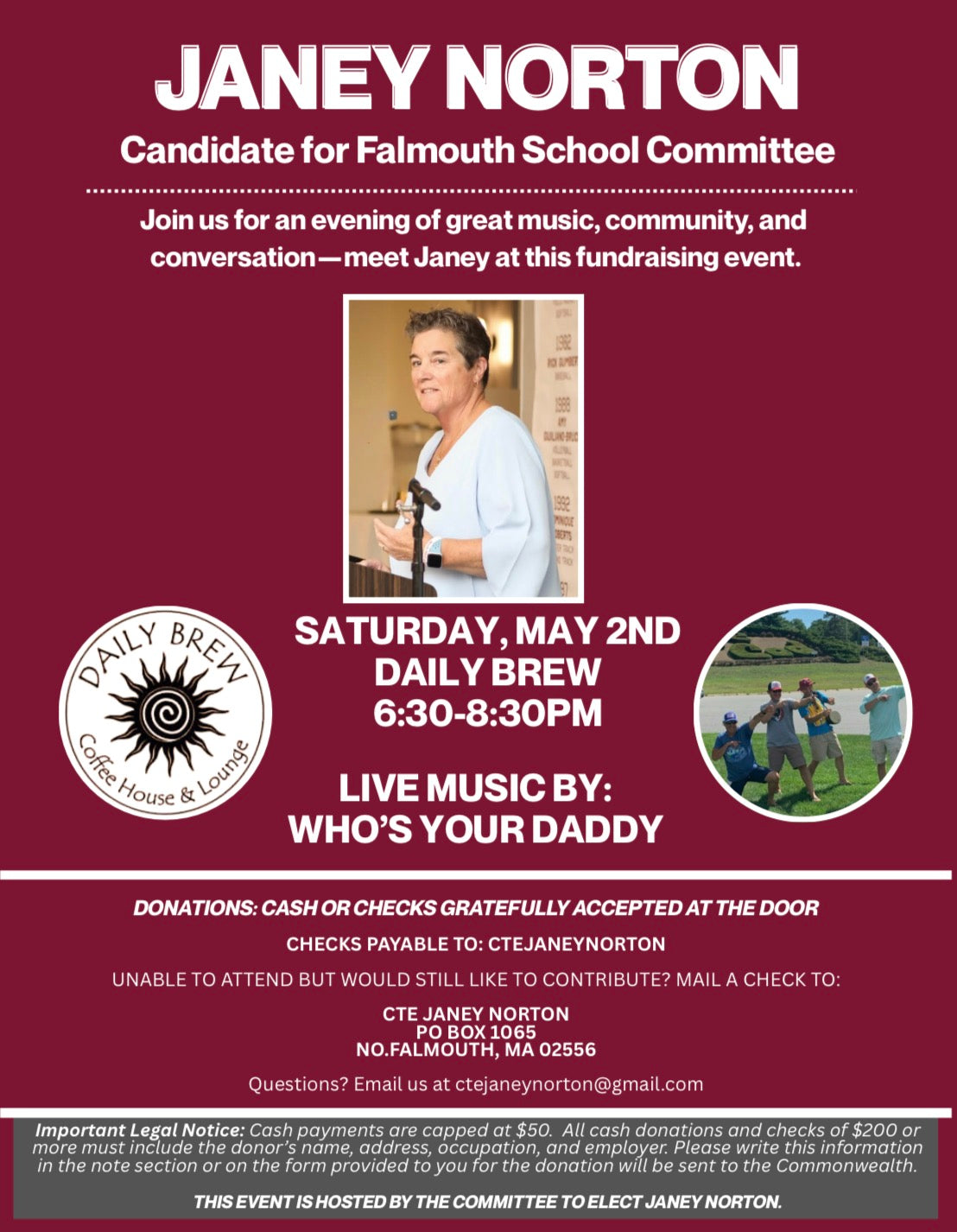 Campaign Kick Off featuring Who’s Your Daddy!