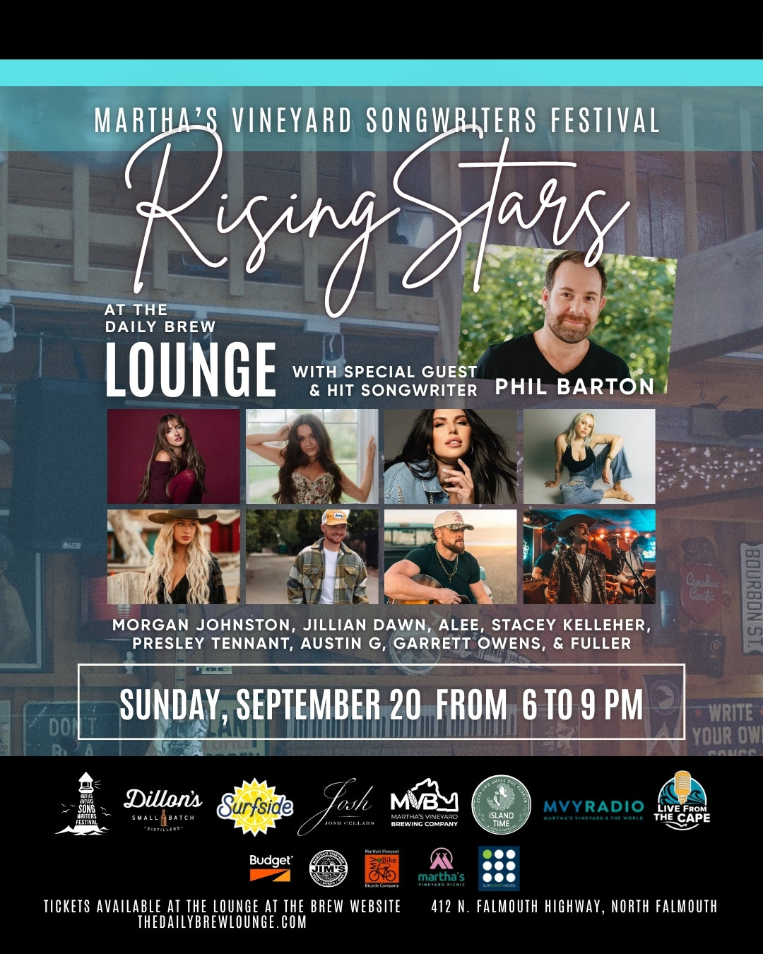 Martha's Vineyard Songwriters Festival: Rising Stars