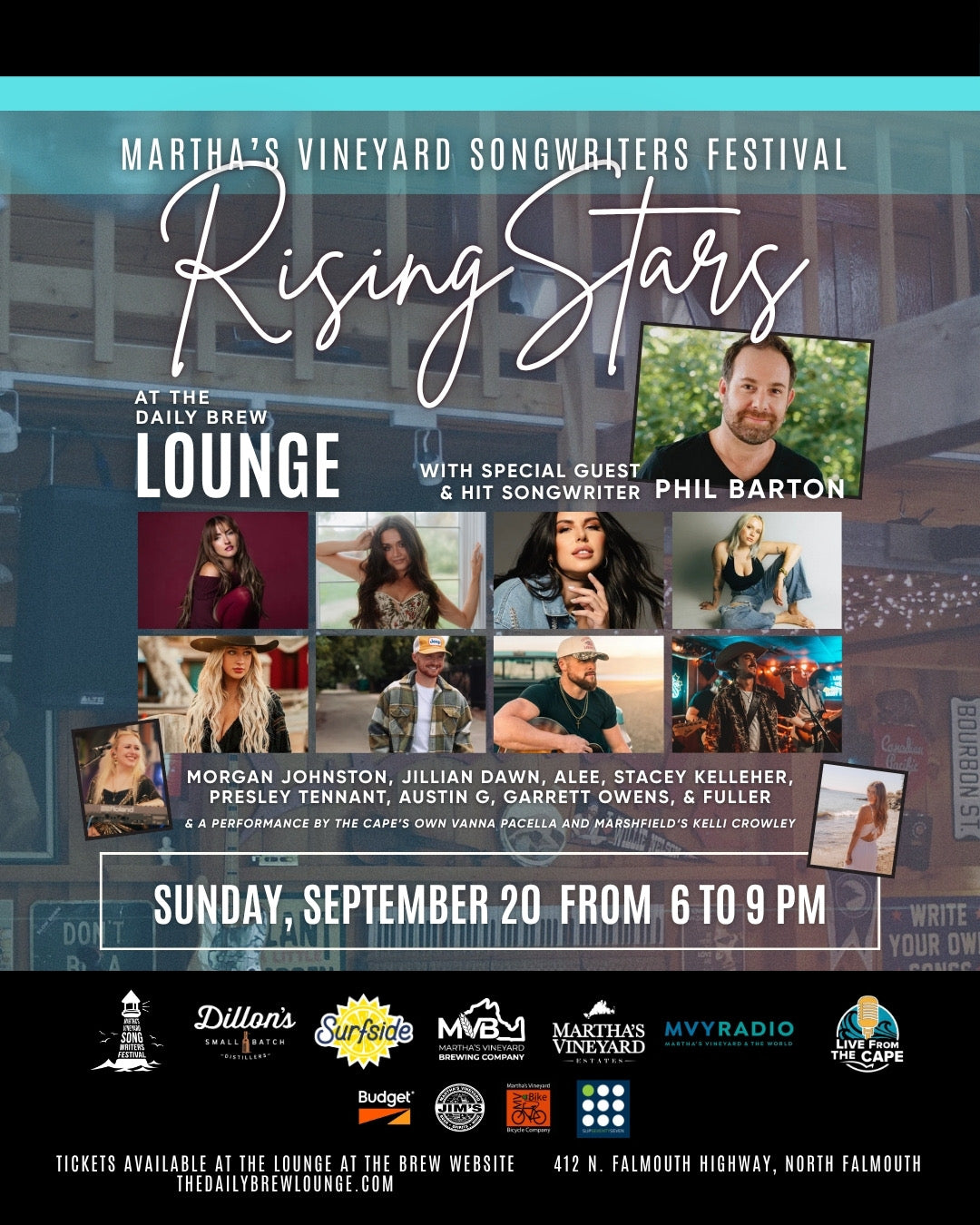 Martha's Vineyard Songwriters Festival: Rising Stars
