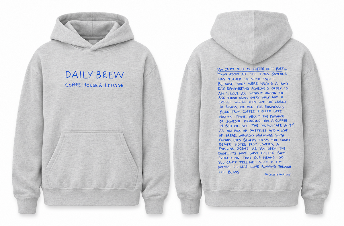 Coffee is Poetic Hoodie
